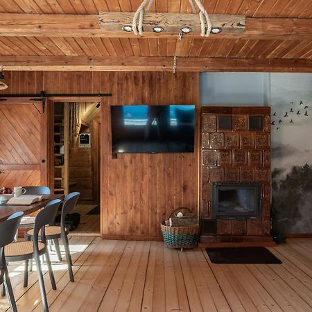 Polana Slowikowa 5 Star- Domek W Gorach Z Jacuzzi, Sauna,Basen,Ogrod Z Lasem, Kominek I Narty Stroza  Luaran gambar