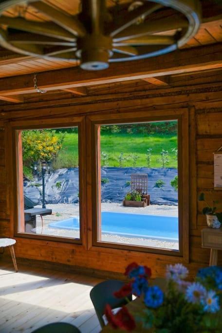 Polana Slowikowa 5 Star- Domek W Gorach Z Jacuzzi, Sauna,Basen,Ogrod Z Lasem, Kominek I Narty Stroza  Luaran gambar
