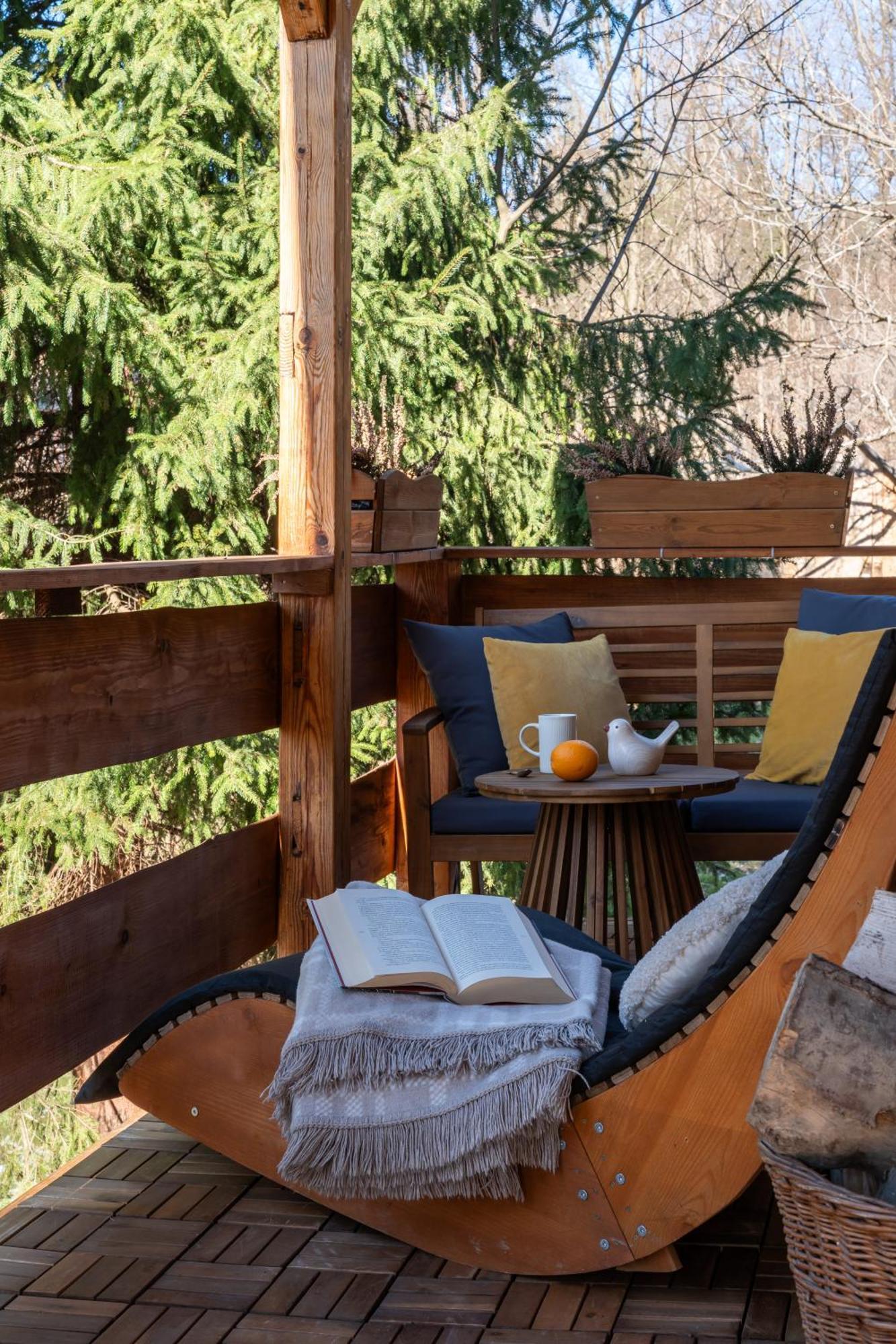 Polana Slowikowa 5 Star- Domek W Gorach Z Jacuzzi, Sauna,Basen,Ogrod Z Lasem, Kominek I Narty Stroza  Luaran gambar